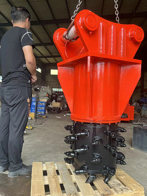 縱向銑挖機